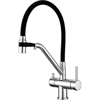 Смеситель для кухни с гибким изливом GAPPO G4398-80 Смеситель для кухни с гибким изливом GAPPO G4398-80